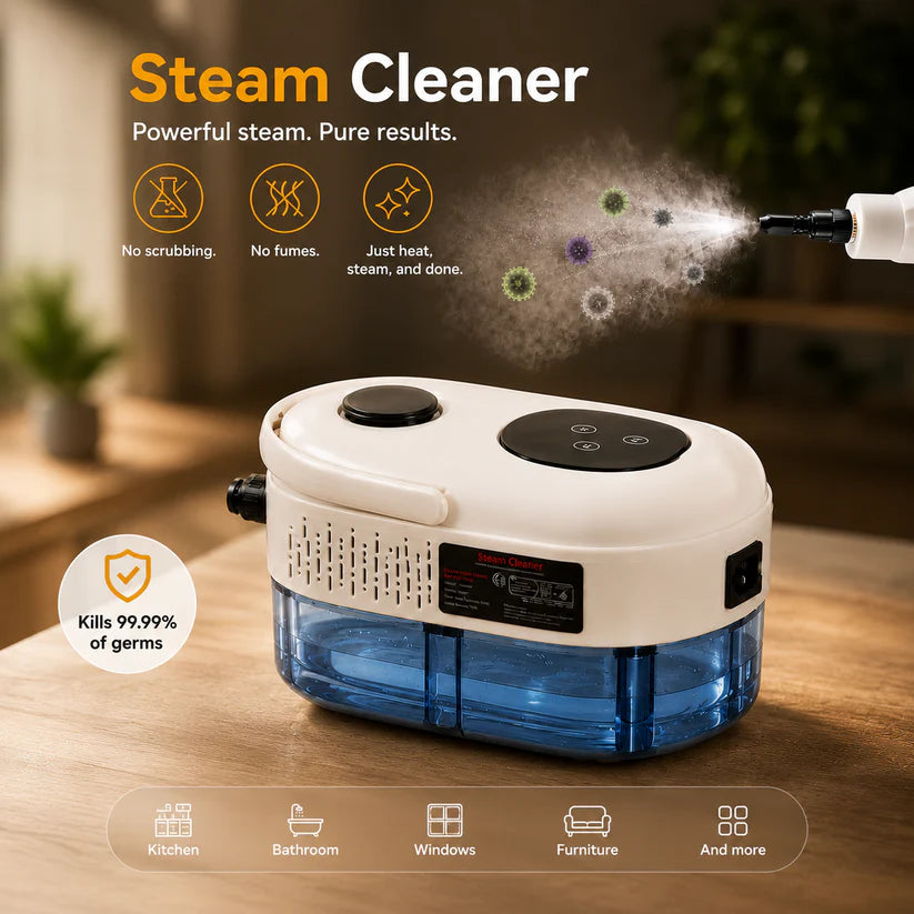 PureSteam Pro - Handheld Steam Cleaner
