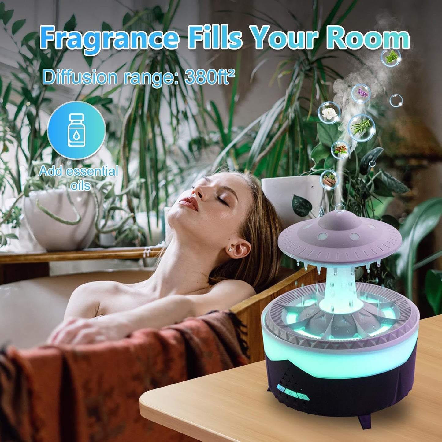 UFO Raindrop Humidifier