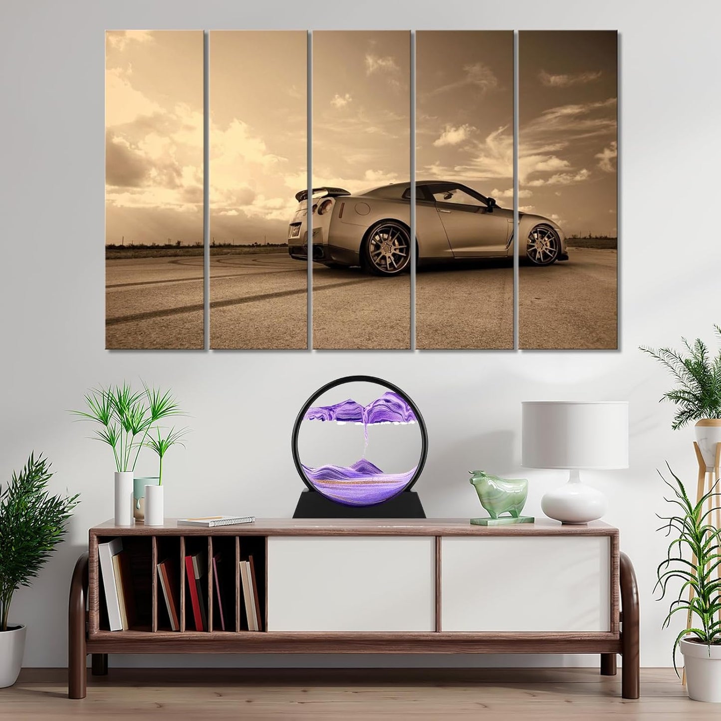 Sea Sandscape Glass