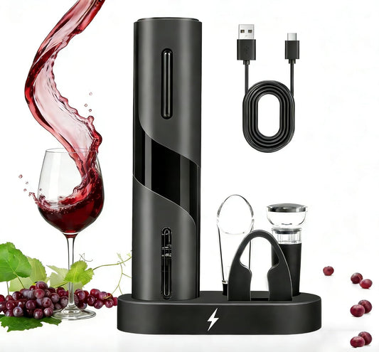 Electric Wine Opener Set