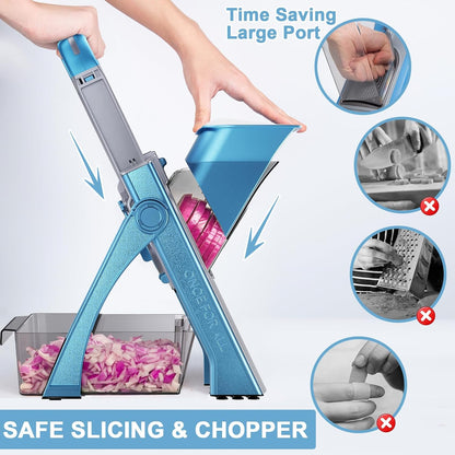 ONCE FOR ALL Safe Mandoline Slicer Plus