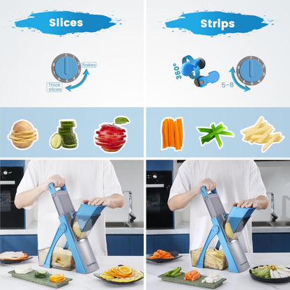 ONCE FOR ALL Safe Mandoline Slicer Plus