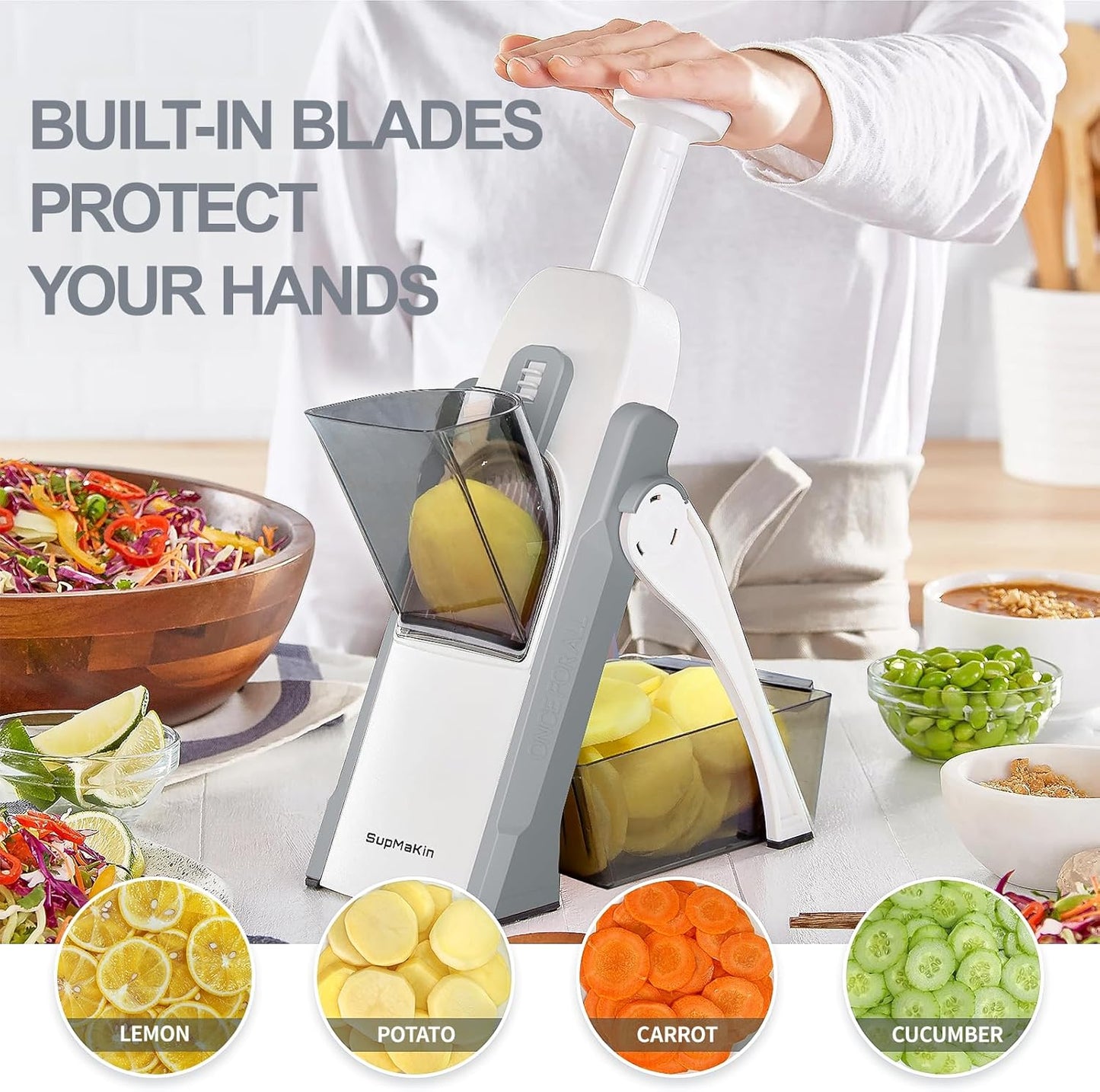 All In One Safe Mandoline Slicer