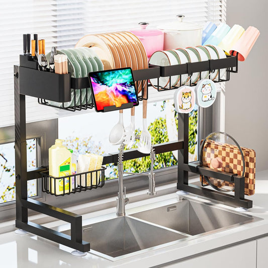 Over The Sink Dish Drying Rack