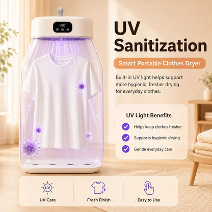 AiroDry™ Pro - Smart Portable Clothes Dryer