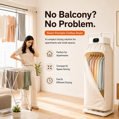 AiroDry™ Pro - Smart Portable Clothes Dryer