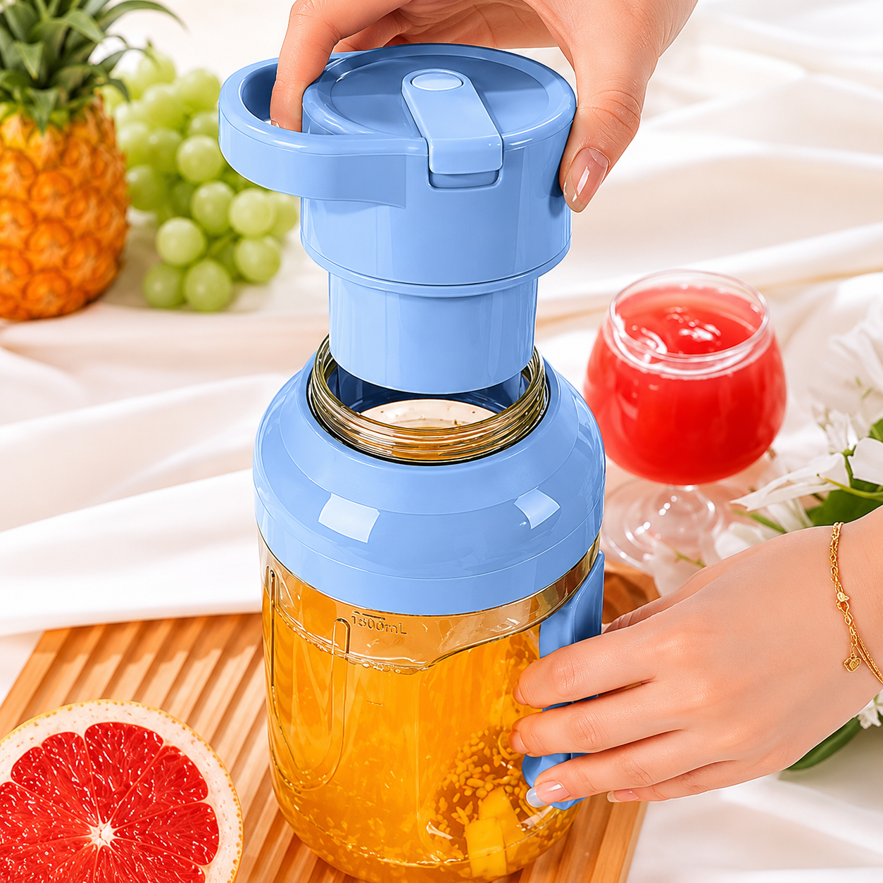 Portable 1500ml Travel Blender