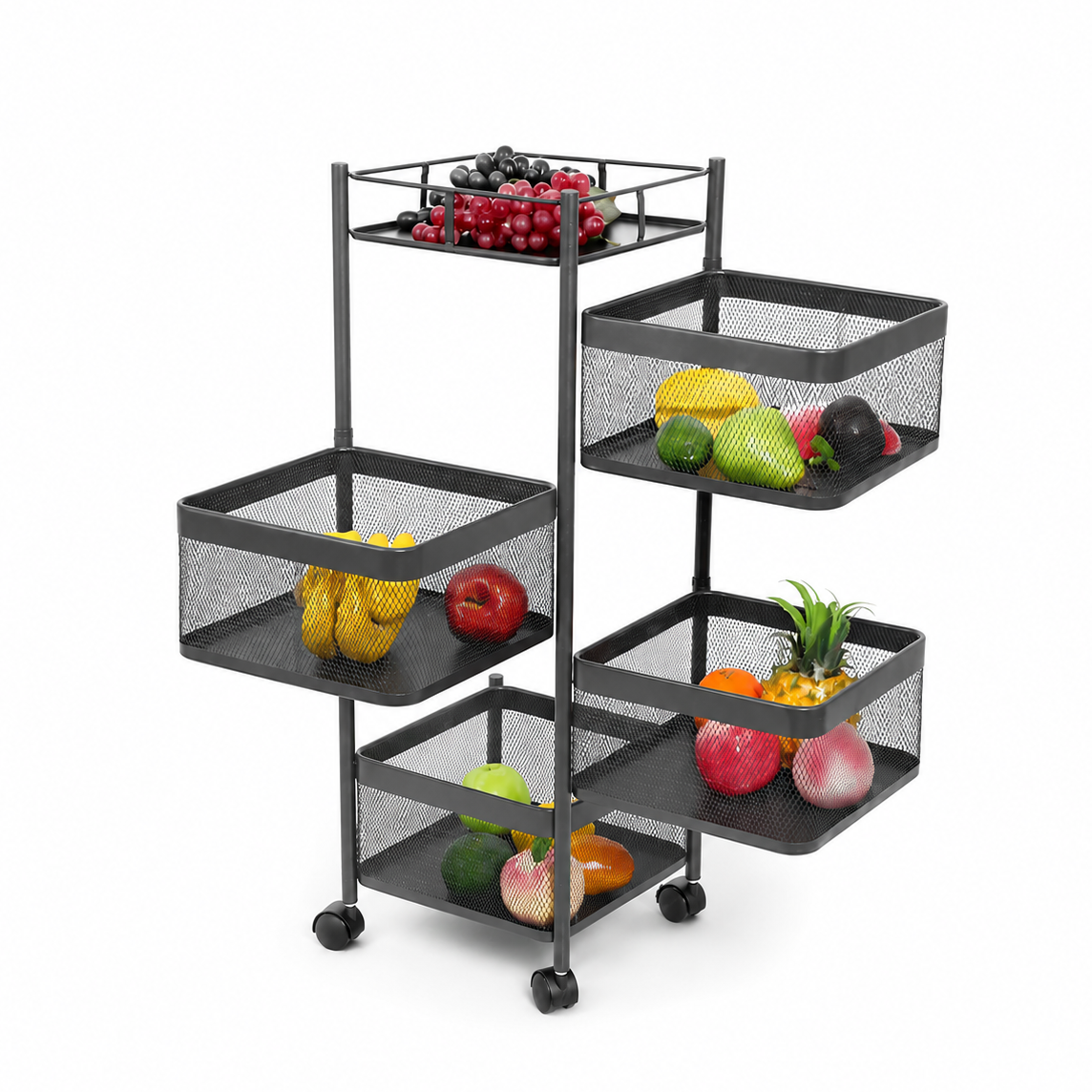 Kitchen Rotating Storage Rack