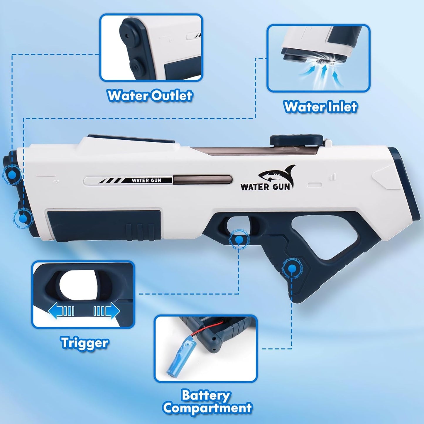 Automatic Electric Water Gun