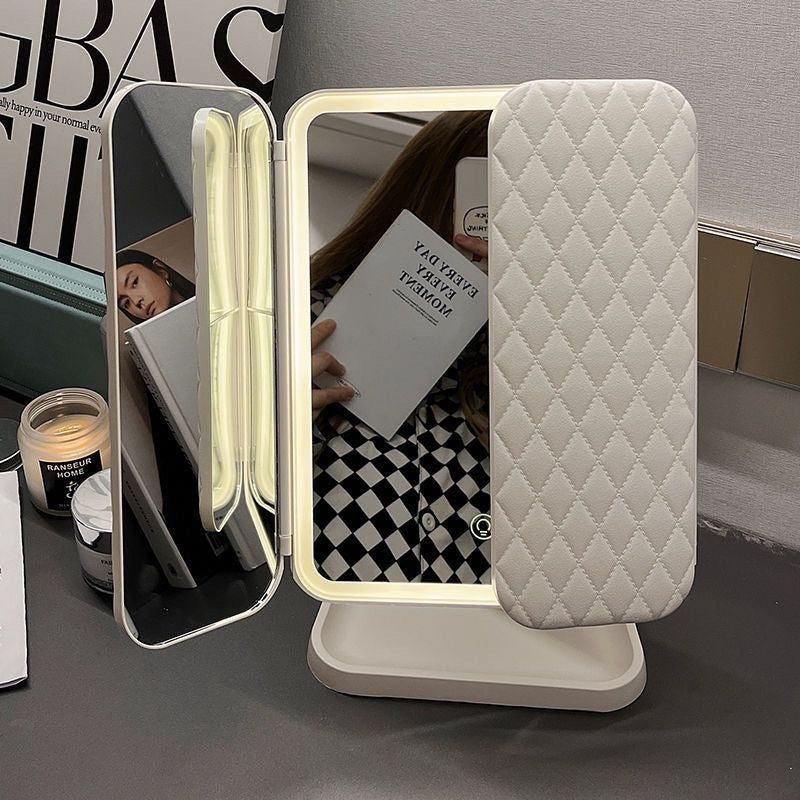 Rechargeable LED Makeup Mirror