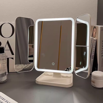 Rechargeable LED Makeup Mirror