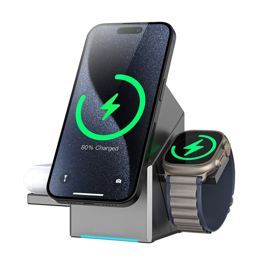 Magnetic Wireless Charging Station