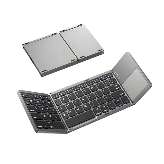 Keyfold Pro | Portable Foldable Bluetooth Keyboard with Touchpad