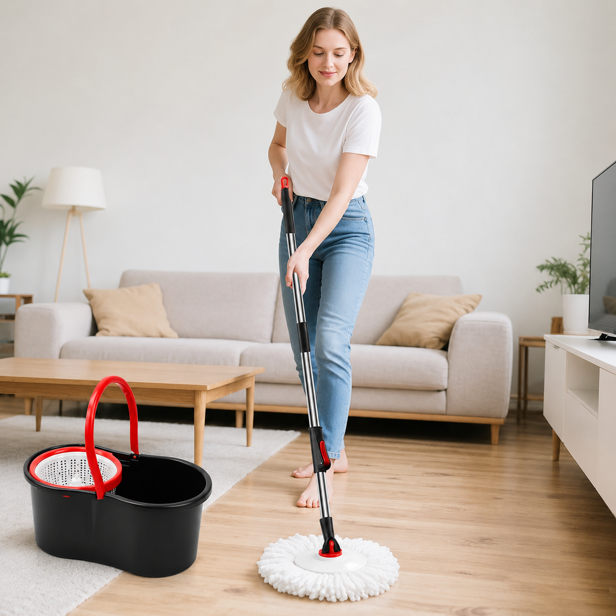 360° Turbo Spin Mop