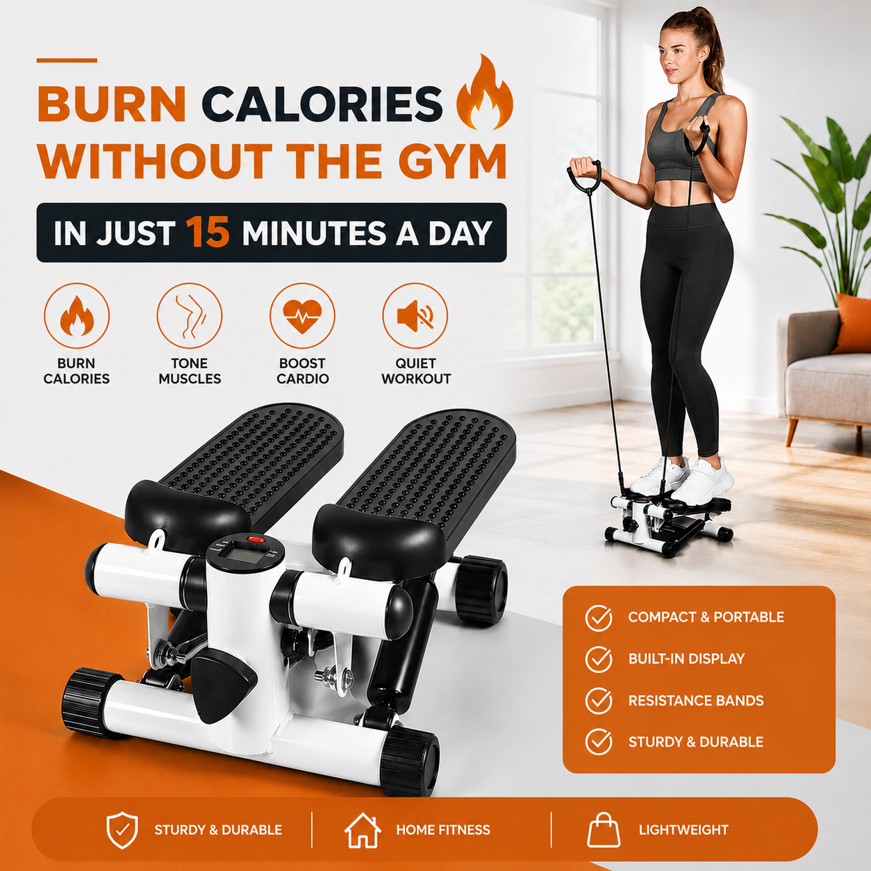 Full Body Exercise Stepper
