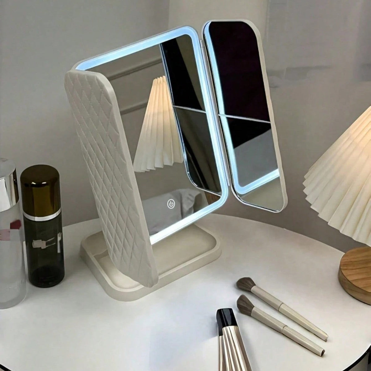 Rechargeable LED Makeup Mirror
