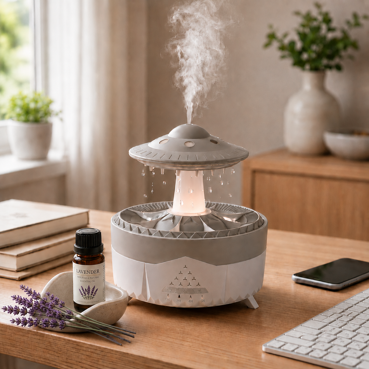 UFO Raindrop Humidifier