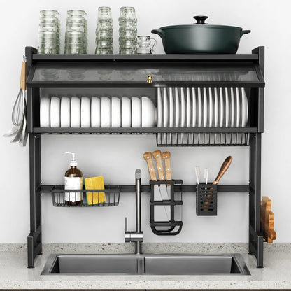 Over The Sink Dish Drying Rack
